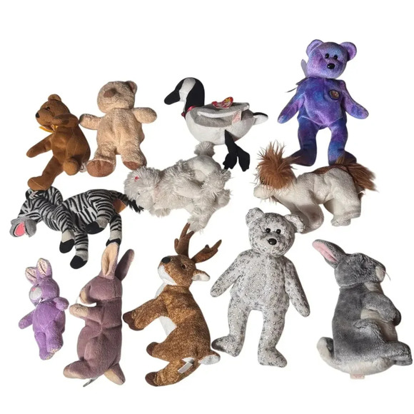 Ty Beanie Babies Other - Rare Ty Babies Beanies collection 12 in total